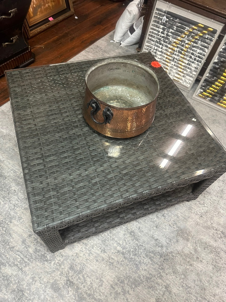 Indoor Outdoor Rattan Style Coffee Table