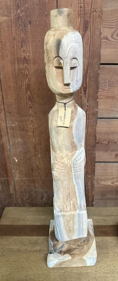 New Hand Carved Statue from Casa Bella, Hot Springs