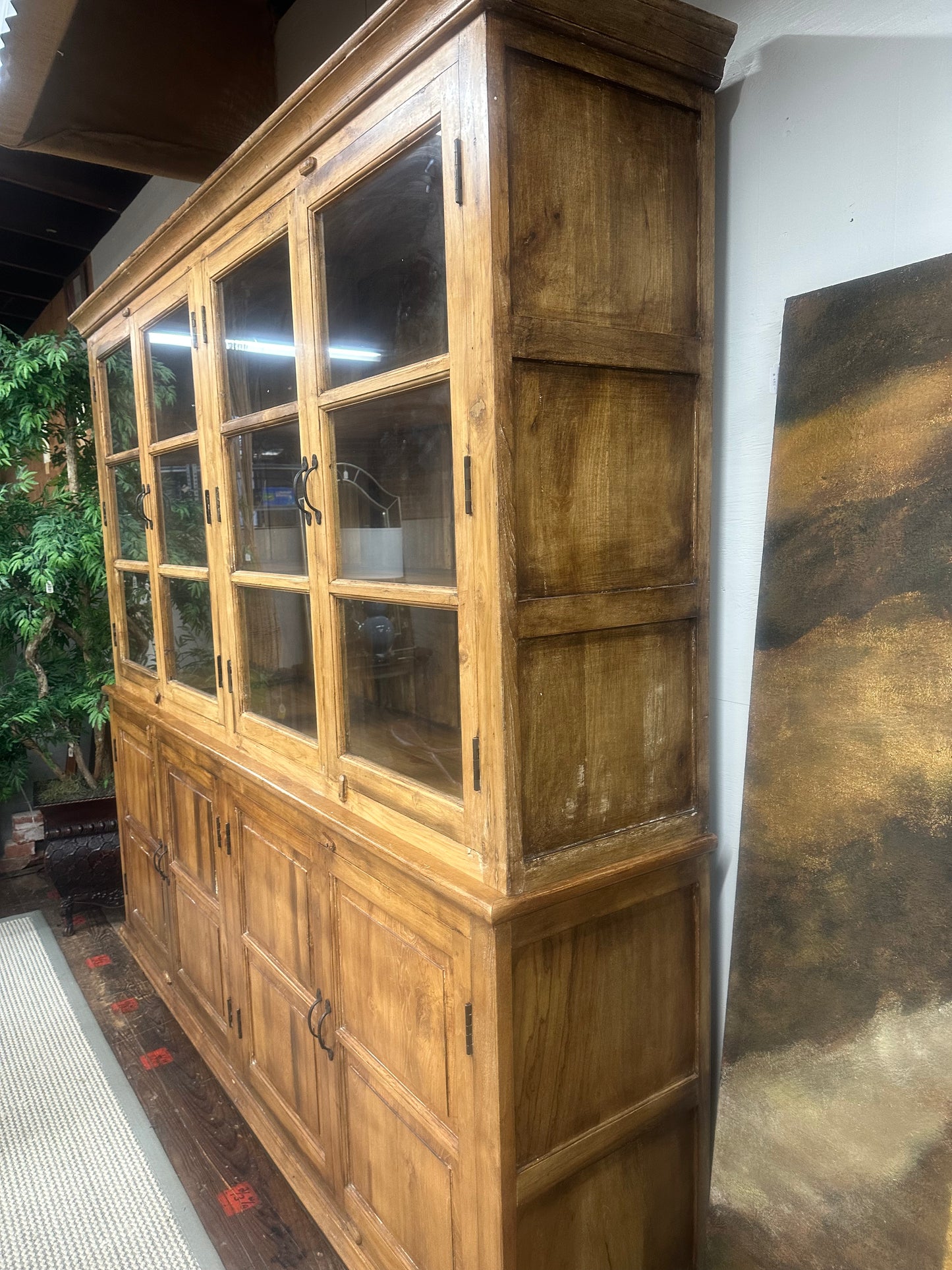 Rustic Pine Cabinet